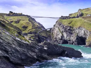 Regno Unito Stampe: Castello di Tintagel DP248518
