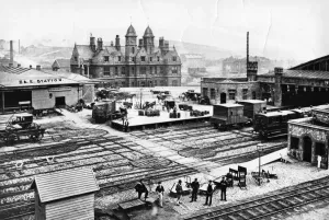 Stazione Ferroviaria di Bristol e Exeter, Bristol, 1870