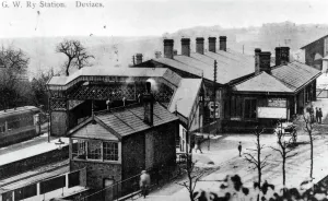 Stazione di Devizes, circa 1900