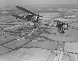 La Seconda Guerra Mondiale Stampe: Gladiator Gloster I