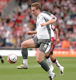 Soccer Player In Action Stampe: Noble Run