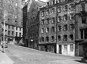 Vintage City Street Scene Stampe: 10185377