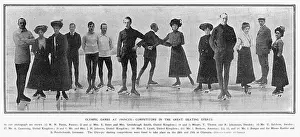 Royalty Stampe: Atleti di pattinaggio artistico su ghiaccio ai Giochi Olimpici del 1908