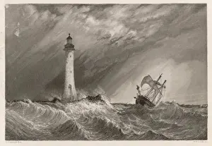 Eddystone Lighthouse Stampe: 3rd Eddystone Lighthouse