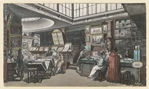 Strand London History Stampe: Ackermanns Repository