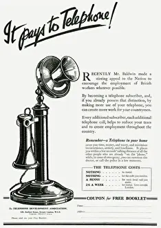 Il Denaro Stampe: Annuncio per l'uso del telefono