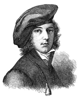 German Historical Figures List Stampe: Adelbert Chamisso - 5