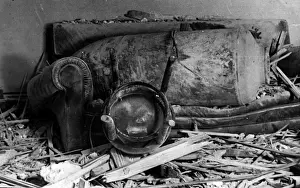 Bristol Blitz Damage Stampe: Aftermath of a Blitz Raid