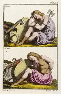 Female Warrior Art Stampe: Amazon Warriors