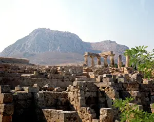Corinth Archaeological Site Stampe: Ancient Corinth