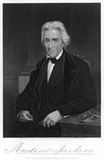 American Statesman History Stampe: Andrew Jackson