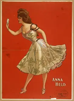 Antique Posters For Sale Stampe: Anna Held