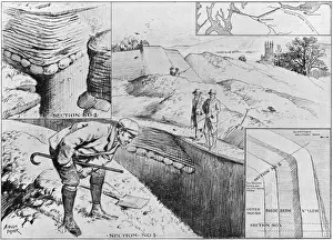 Roman Britain History Stampe: The Antonine Wall