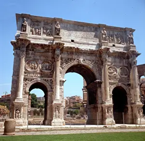 Arch Of Constantine Rome Stampe: Arch of Constantine