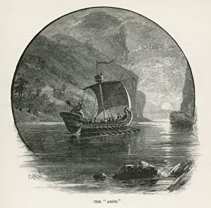 Golden Fleece Myth Stampe: THE ARGO
