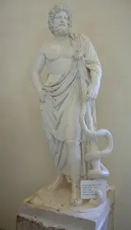 Peloponnese Region History Stampe: Asclepius