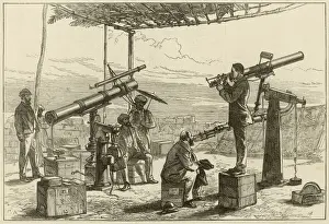 Total Solar Eclipse Stampe: The astronomers waiting for the eclipse