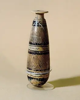 Historical Art Import Stampe: Attic Alabastron. Hellenistic
