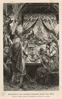 Attila The Hun Stampe: Attila Feasts