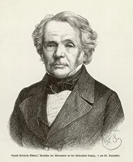 German Scientist Biography Stampe: August Ferdinand Mobius