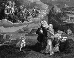 Saint Augustine Of Hippo Stampe: Augustine of Hippo / Marr