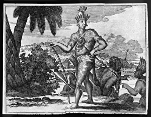 Native American Tribes Stampe: Aztec Natives