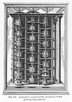 19th Century Technology Stampe: BABBAGEs ENGINE (1)
