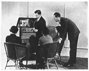 John Logie Baird Stampe: Baird Demonstration