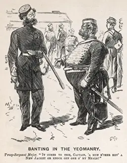 Victorian Era Military Attire Stampe: Banting in the Yeomanry