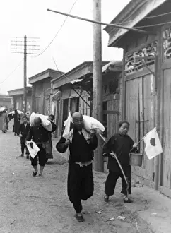 Chinese Flag Stampe: Baoding