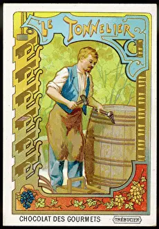 Woodworking Techniques Stampe: Barrelmaker (Series)