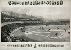 Una partita di basebol