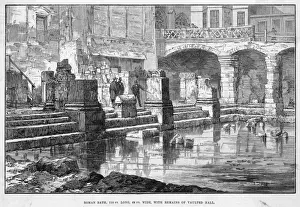Roman Baths Bath Stampe: BATH BATHS