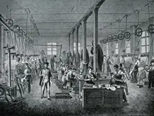 Vintage Typography Stampe: Bauer Type Foundry 1870