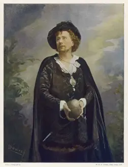Vintage Theatre Images Stampe: Beerbohm Tree / Hamlet