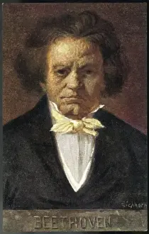 Ludwig Van Beethoven Painting Stampe: Beethoven / Eichhorn