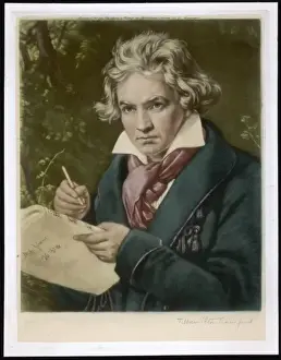 Germania Stampe: Ludwig van Beethoven, Johann Christian Steiner