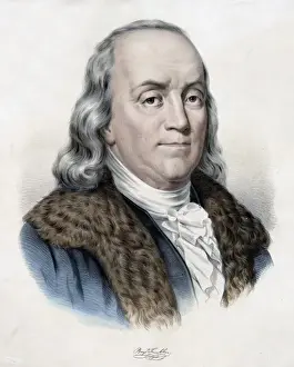 Benjamin Franklin Artwork Stampe: Benjamin Franklin