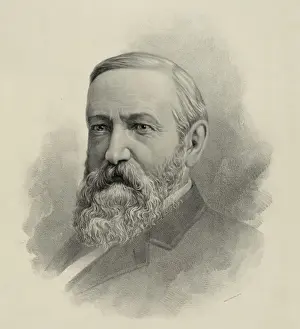 Vintage Print Collection Stampe: Benjamin Harrison