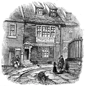 Stampe di Esterno del laboratorio di Thomas Bewick a Newcastle upon Tyne Data: 1753-1828 Thomas Bewick Stampe: Atelier Bewick