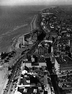 English Seaside Resort Stampe: Blackpool from Tower