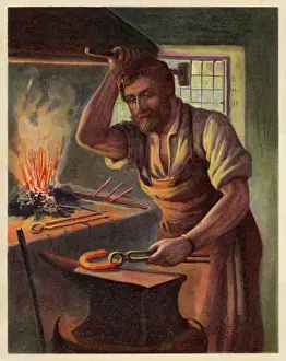 Village Blacksmith Stampe: Blacksmith / Chatterbox
