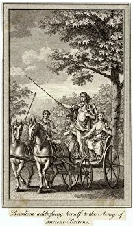 British History Figures Stampe: BOADICEA (-62)