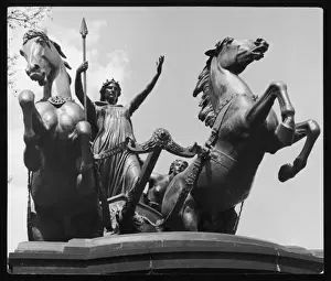 Boadicea Statue London Stampe: Boadicea Statue