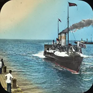 Black And White Lantern Slides Stampe: Bonnie Princess