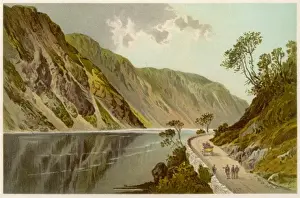Historical Scottish Landscapes Stampe: Brander Pass