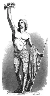 Ancient Celtic Warriors Stampe: Breenus, Chieftain