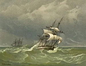 Sailing Ship History Stampe: C19 BARQUE