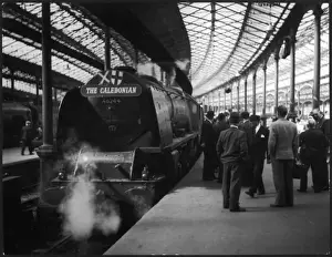 Vintage Trains UK Stampe: The Caledonian Train