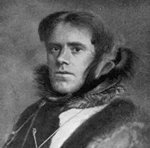 Historical Figure Denmark Stampe: Captain Ejnar Mikkelsen